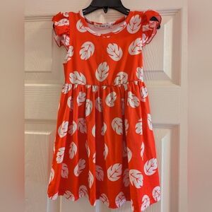 Lilo Costume - Red Leaf dress